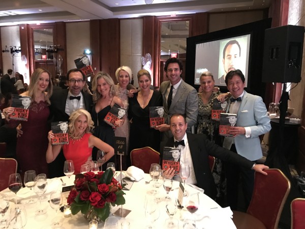 Trevor Cole and friends at the 2017 Writers' Trust Gala